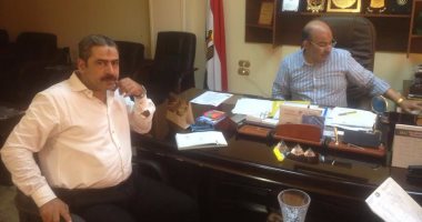 النائب أحمد شعيب يبحث مع رئيس شركة مياه القناة مشاكل المياه بالإسماعيلية