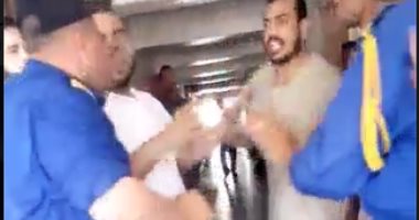 بالفيديو.. اعتداء موظفى أمن مستشفى جامعة الزقازيق على بعض المرضى