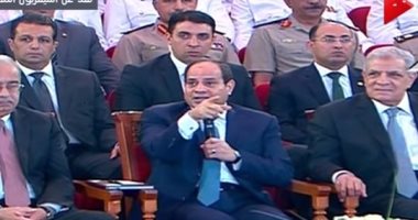 الرئيس السيسى: جادون فى استعادة البحيرات المصرية وبدأنا بالمنزلة