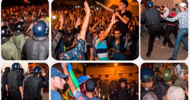 مناوشات بين الشرطة ومحتجين شمال المغرب.. واستمرار تظاهر المعارضة
