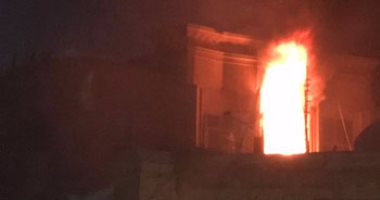 إخماد حريق شقة سكنية فى جاردن سيتى دون إصابات 