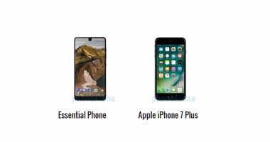 إيه الفرق؟.. أبرز الاختلافات بين هاتفى Essential Phone وآيفون 7 بلس