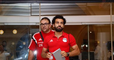 بالصور.. المنتخب يغادر فندق الإقامة متجها لملعب رادس لمواجهة تونس