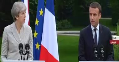 الرئيس الفرنسى: عقدنا اتفاقية لمكافحة الإرهاب مع بريطانيا 