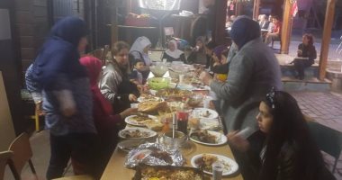 رئيس بيت العائلة المصرية بألمانيا يقيم إفطارا للمصريين بحضور الوفد الإعلامى