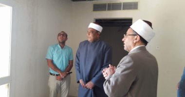 أمين البحوث الإسلامية يتفقد مبنى المجمع بمدينة نصر لمتابعة مراحل تجديده