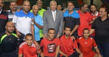 محافظ الوادى الجديد يشهد ختام الأنشطة الرياضية بالصالة المغطاه بمدينة الخارجة