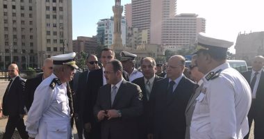 وزير الداخلية من التحرير: تواجد ميدانى لرجال الشرطة على مدار الـ 24 ساعة