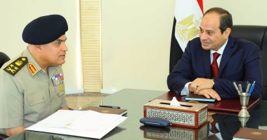 وزير الدفاع يهنئ رئيس الجمهورية بمناسبة الذكرى 36 لتحرير سيناء