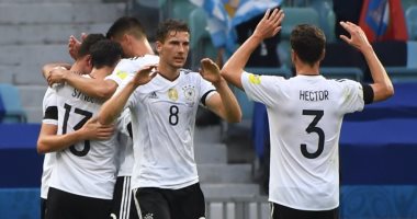 ألمانيا تتقدم على تشيلى من فضيحة دفاعية فى نهائى كأس القارات