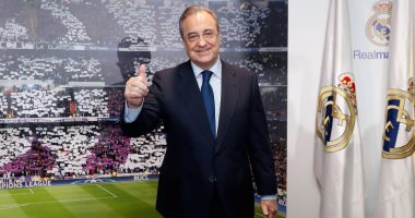 بالصور.. تنصيب فلورنتينو بيريز رئيسا لنادى ريال مدريد حتى 2021