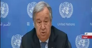 أمين الأمم المتحدة: يجب مساعدة الدول المستضيفة للاجئين وعلى البنك الدولى دعمها