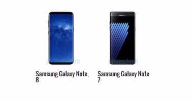 إيه الفرق.. أبرز الاختلافات بين هاتفى Note 8 وNote 7