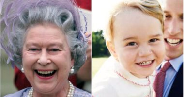 بالصور.. كيف يشبه الأمير جورج كل أفراد العائلة المالكة من ديانا لإليزابيث؟
