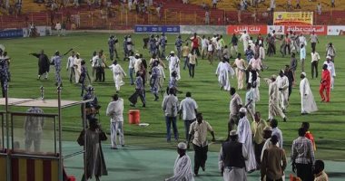 فيديو سوبر كورة: الأمن السوداني يحاول الاعتداء على لاعبي سموحة بعد مباراة هلال الأبيض