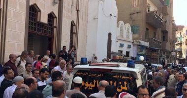 أهالي بالدقهلية يشيعون جثمان إمام مسجد قتلته الجماعات الإرهابية بسيناء