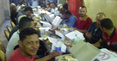 بالصور.. أول إفطار جماعى بمركز شرطة دسوق لأهالى كفر الشيخ