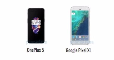إيه الفرق.. أبرز الاختلافات بين هاتفى OnePlus 5 وGoogle Pixel XL