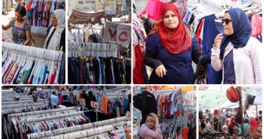 وكالة البلح ملاذ الفقراء والأغنياء لشراء ملابس العيد