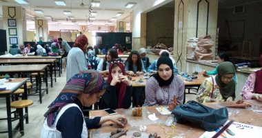 بالصور ..450 طالب يسجلون لإختبارات القدرات بتنسيق جامعة المنصورة