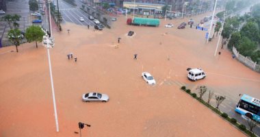 ارتفاع حصيلة ضحايا الفيضانات وسط الصين لـ 83 شخصا بين قتيل ومفقود