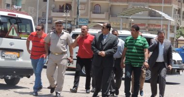 بالصور.. مدير أمن كفر الشيخ يتابع الخدمات الأمنية بقلين