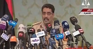 العقيد أحمد المسمارى: الجزيرة تدعم الإرهابيين فى ليبيا وتمارس سياسة التضليل الإعلامى