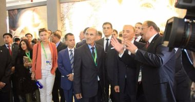رئيس المجلس الدستورى الأعلى بكازاخستان يزور جناح مصر بمعرض أكسبو استانة