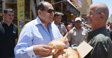 محافظ سوهاج : منظومة الخبز الجديدة حسنت جودة الخبز المقدم للمواطنين