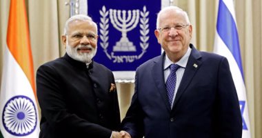بالصور.. رئيس الوزراء الهندى يصف إسرائيل بــ "الصديق الحقيقى"