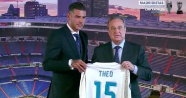 بالفيديو والصور.. ريال مدريد يقدم ثيو هيرنانديز لوسائل الإعلام