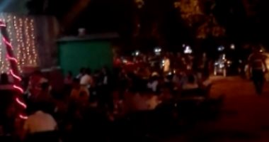 قارئ يشكو احتلال المقاهى لشارع أحمد عرابى بالمهندسين