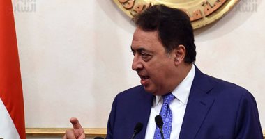 وزيرا الصحة والسياحة يزوران السياح مصابى هجوم الغردقة بمعهد ناصر
