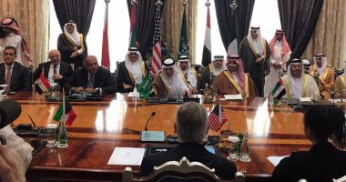 المتحدث باسم الخارجية ينشر صور لبدء اجتماعات الوزراء العرب الأربع فى جدة
