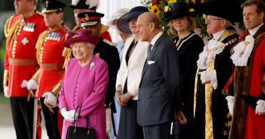 بالصور.. الملكة إليزابيث تنظم حفلا لاستقبال ملك إسبانيا