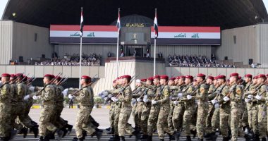 بالصور.. استعراض عسكرى بحضور حيدر العبادى احتفالا بتحرير الموصل
