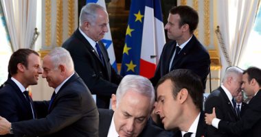 10 صور لماكرون ونتنياهو تجسد عودة دفء العلاقات الفرنسية الإسرائيلية