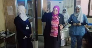 جولة مفاجئة لوكيل وزارة الصحة بالمنوفية لمستشفى صدر شبين الكوم