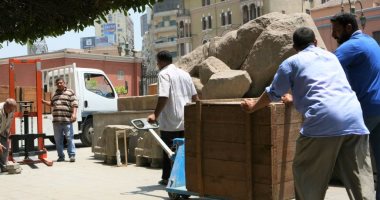 بالصور.. متحف الحضارة يستقبل 453 قطعة أثرية من مخازن المتحف المصرى 