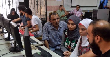 معامل جامعة عين شمس تستقبل طلاب المرحلة الأولى للتنسيق لليوم الثالث