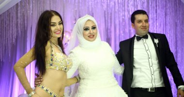 بالصور.. دياب وأمينه وماريس يشعلون حفل زفاف "سامح ومنى" بحضور نجوم المجتمع 
