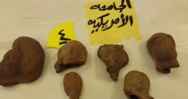 بالصور.. متحف الحضارة يحصل على قطع أثرية عائدة من الجامعة الأمريكية 