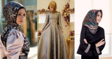 بالصور..أفكار لفات طرح سواريه من استايلات الحجاب التركى