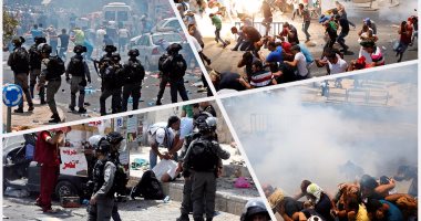 الاحتلال الإسرائيلى يعتدى على المصلين فى الضفة الغربية والقدس المحتلة