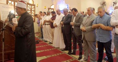 بالصور.. افتتاح مسجد "المصطفى" ومخبز لقوات الأمن بالحبيل شمال الأقصر