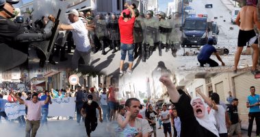 اشتباكات عنيفة وإصابات خلال تفريق احتجاجات بالمغرب