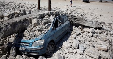 بالصور.. ارتفاع حصيلة مصابى زلزال بحر إيجة فى اليونان وتركيا لـ500 شخص