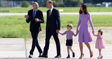 الأميرة تشارلوت ابنة الأمير البريطانى وليام تلتحق بروضة للأطفال