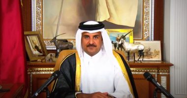 أمير قطر يبحث مع الرئيس الفرنسى وقف إطلاق النار بغزة وإيصال المساعدات