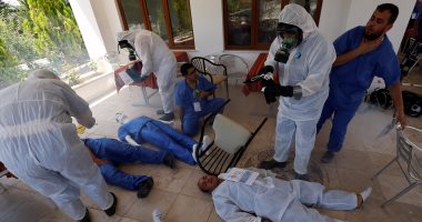 بالصور.. أطباء سوريون يتدربون لعلاج ضحايا الأسلحة الكيماوية